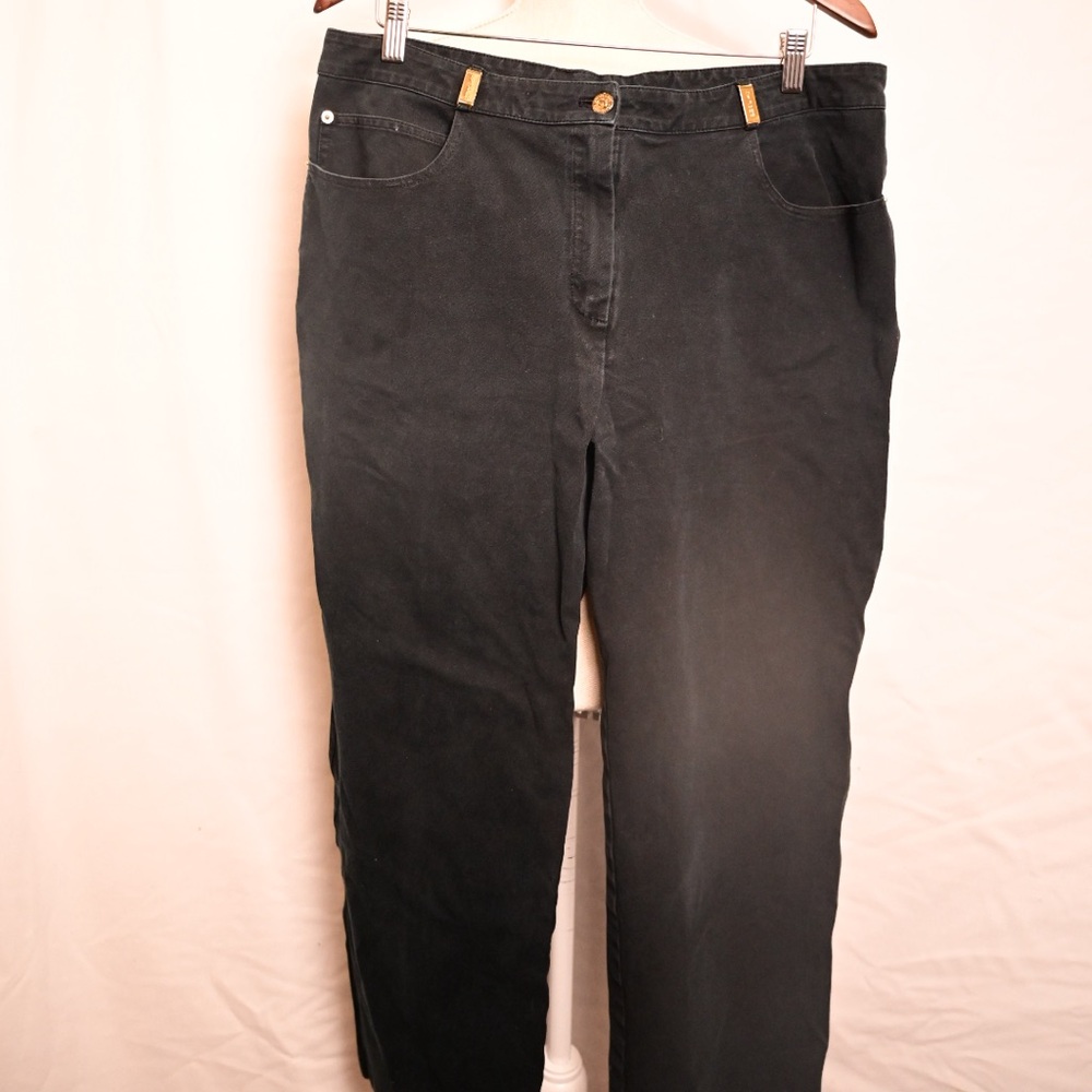 St John Sport Black Women's Jeans